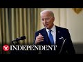 Live: Biden gives speech on anniversary of Capitol riot