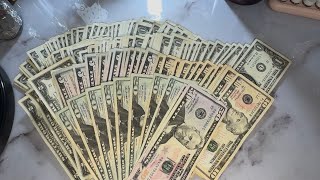 Cash Stuffing Bills, Sinking Funds &amp; Savings Binders | April Week 4 | $670