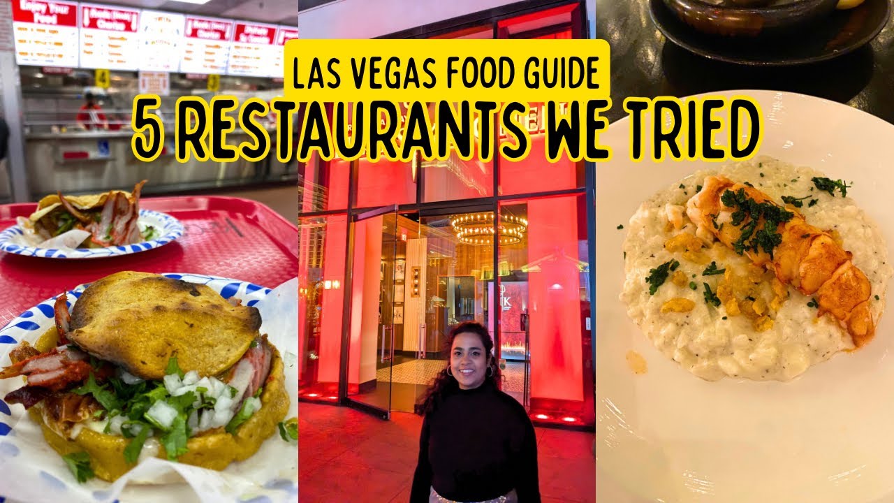Las Vegas Food Tour Part 1 (Honest Review) YouTube