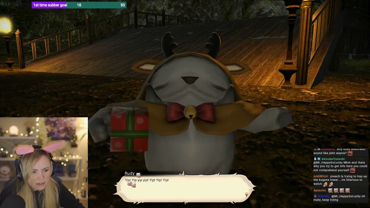 Zepla reacts to the FF14 Christmas event