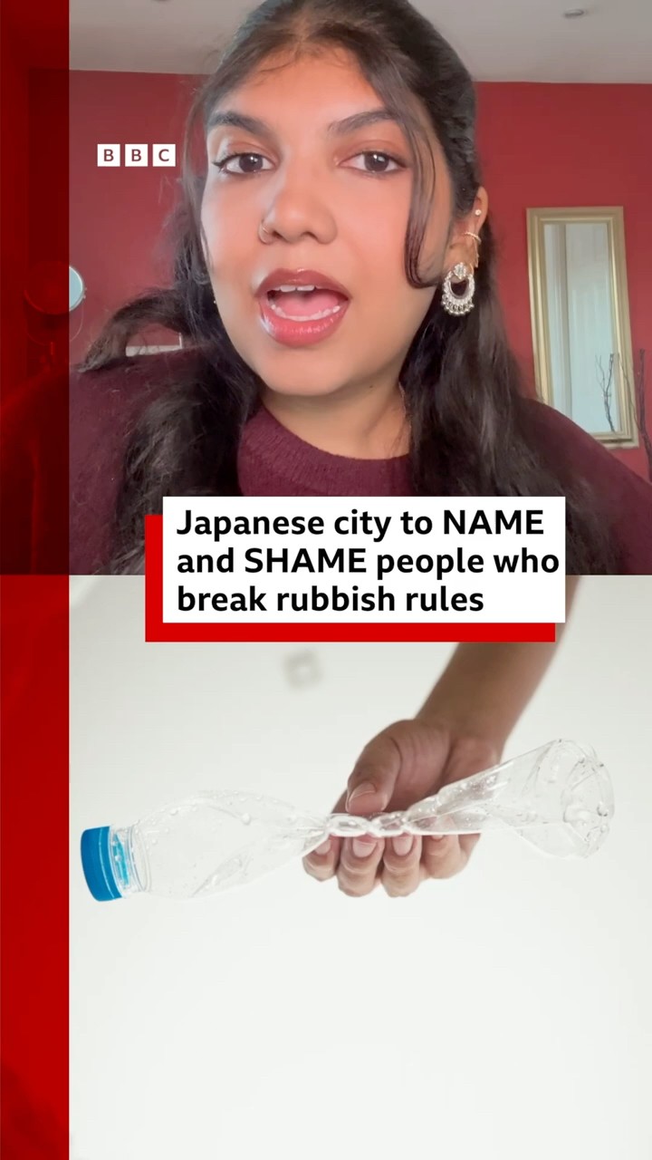 Japanese city to name and shame people who break rubbish rules. #Trash #Japan #Fukushima #BBCNews