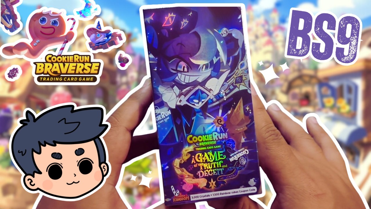 We're unboxing Cookie Run Braverse BS9!