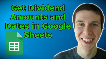 How To Import Dividend Data Into Google Sheets | Get Dividends In Dividend Portfolio Spreadsheet