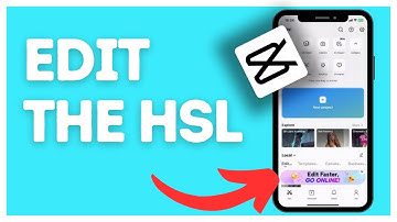 How to edit the HSL of the video on CapCut?
