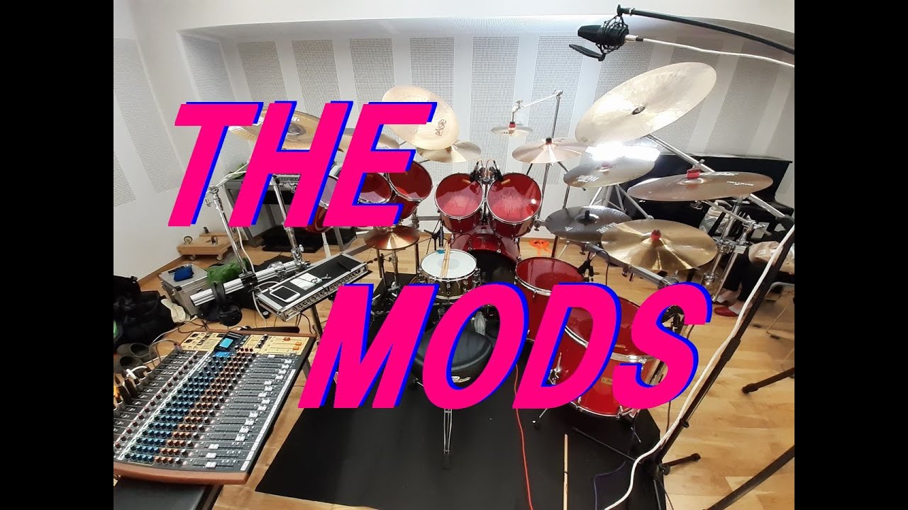 THE MODS ティーンエイジブルー Teenage Bule ドラム叩いてみた #森山