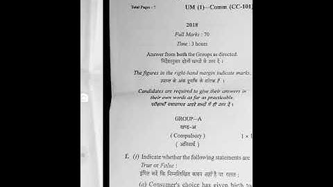 Organisation behaviour question paper 2018 m.com of kolhan university  (1st semester)