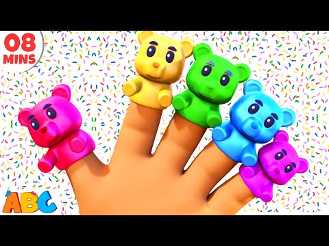 Gummy Bear Finger Family Song | 3D Nursery Rhymes And Kids Songs | All Babies Channel