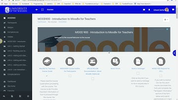 Getting familiar with Moodle 3.3 UI