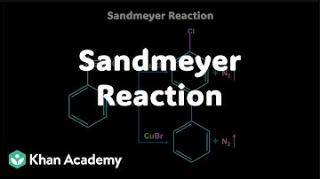 Sandmeyer reaction| Haloalkanes and Haloarenes | Grade 12 | Chemistry | Khan Academy