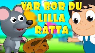 Var bor du lilla råtta | Barnsånger på svenska