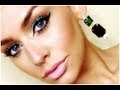 Pop of green makeup tutorial  carlibel55
