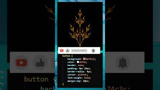 Code a Stunning Fractal Tree in JavaScript  #coding#shorts #ytshorts #viralvideo #explore