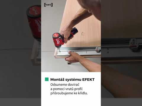 Montáž posuvného systému PORTA EFEKT