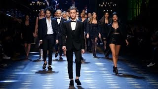 The Millennials Walk For Dolce  &Gabbana Fall/Winter 2017/18 Men's Fashion Show
