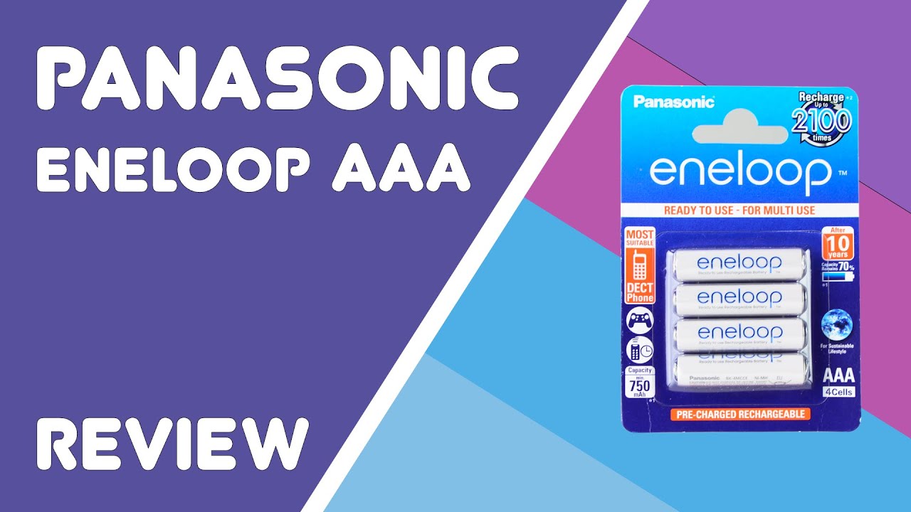 Eneloop AAA batteries - Unboxing & Review 🔋 
