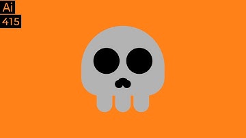 Create a Skull Emoji in Adobe Illustrator