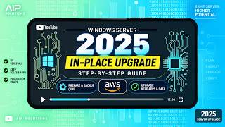Windows Server 2025 In-Place Upgrade | Step-by-Step Guide (Keep Apps, Roles & Data)