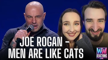 SLAPPING HER KNEES IN LAUGHTER ┃Joe Rogan Explains How Men Are Like Cats┃REACTION