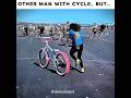 " Other Man With Cycle vs 💀.. "  | #edit #trollface #comparison