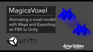 MagicaVoxel - MagicaVoxel to Maya to Unity - Animate and set up your voxel model in Unity's Mecanim