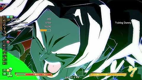DBFZ DBS Broly Xiao float combo