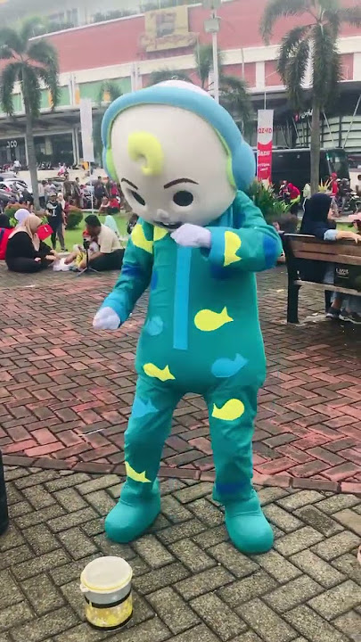 Badut cocomelon joget tarik sis semongko #shortvideo