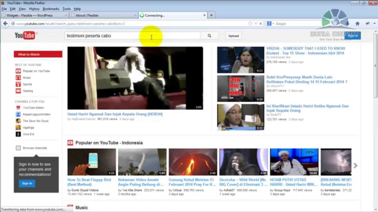 6) Tutorial Membuat dan Mengatur Widget - YouTube
