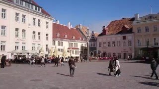 Tallinn Town Hall Square 60FPS 1080P