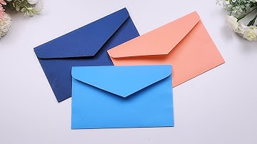 Easy Origami Envelope Tutorial | How to Make Paper Envelopes