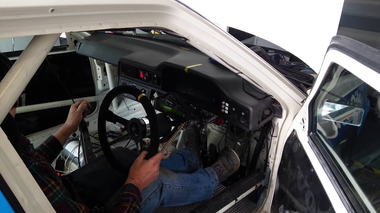 Shifting the sadev in volvo 850 racing btcc