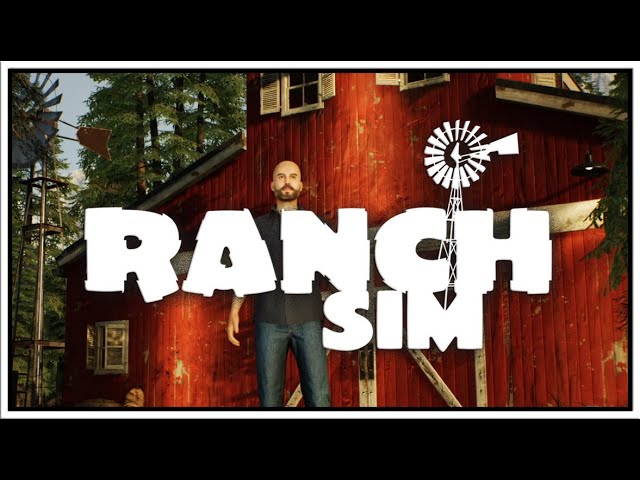 Build, Farm, Hunt!!!  Ranch Simulator - First Look 