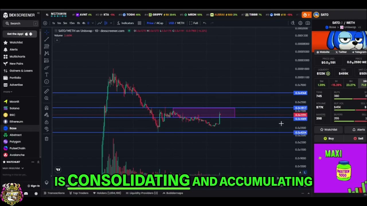 Sato The Dog: Crypto Analysis Predicts Next Bull Run! #shorts - YouTube