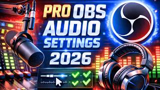 🎙️PRO OBS Audio Settings 2026 – Sound Like a Top Streamer (Step‑by‑Step) 🎧