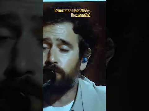 Video TOMMASO PARADISO - I ROMANTICI (SANREMO 2026 PRIMA SERATA)