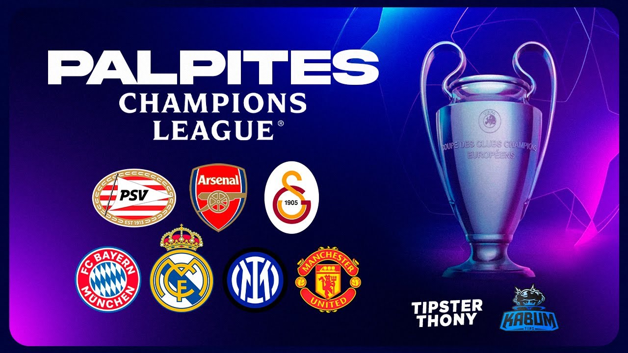 Palpites pros jogos de amanhã na Champions League 🏆 #palpites #futeb