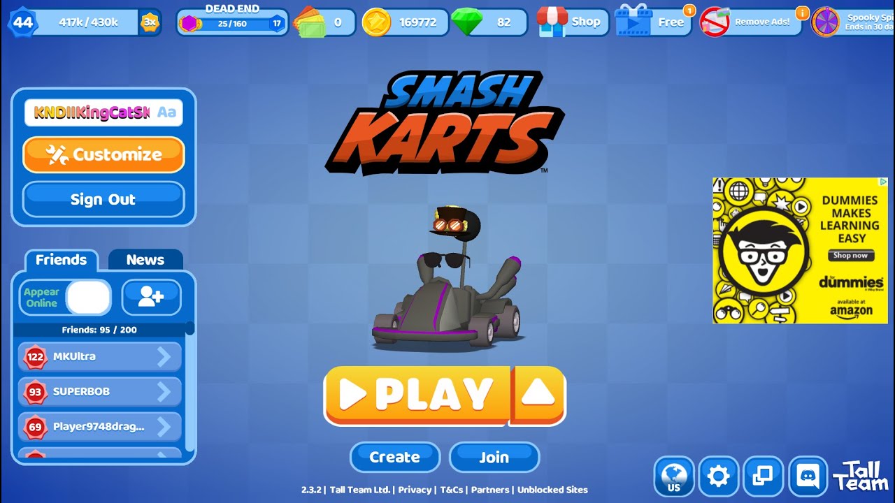 Getting to Level 20: Smash Karts 