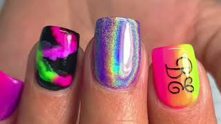 Chrome and Pigment Nails How To|Fuzion Gel