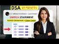 Switch Statement in C++ | DSA in Minutes 🔁 | Better Than if-else?