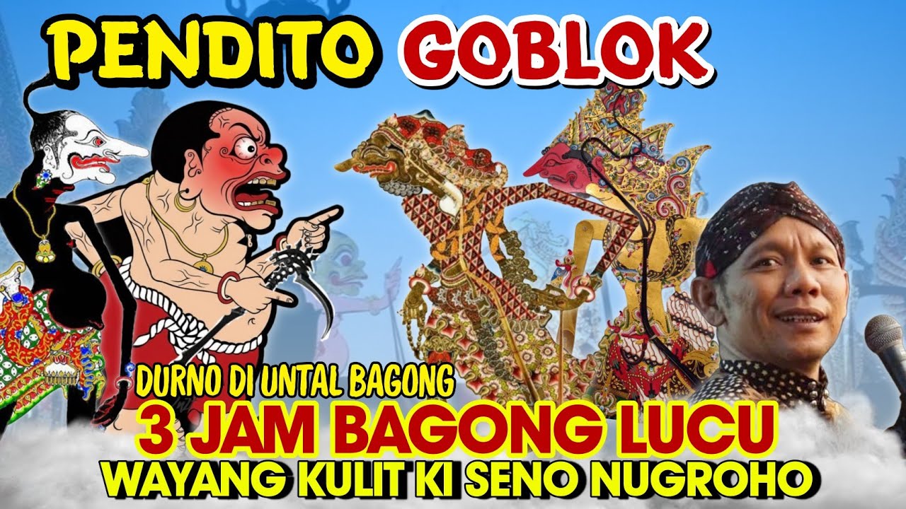 Wayang Kulit Lucu Sekali🔥!! Bagong Ngajar Durno, pendito goblok| Wayang Ki Seno Nugroho