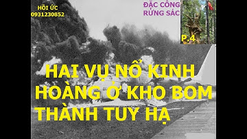 ĐẶC CÔNG VN(P4) KHO BOM THÀNH TUY HẠ, HAI VỤ NỔ KINH HOÀNG/  RừngSÁc /hồi ức