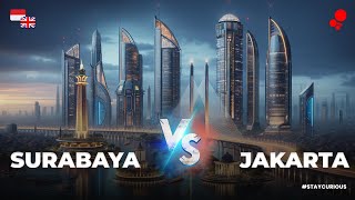 SURABAYA VS JAKARTA, KALIAN PILIH MANA? #surabaya #jakarta #indonesia