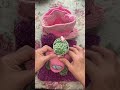 ASMR🧶 Dinosaur and accessories made with a crochet ❤️ 🦖