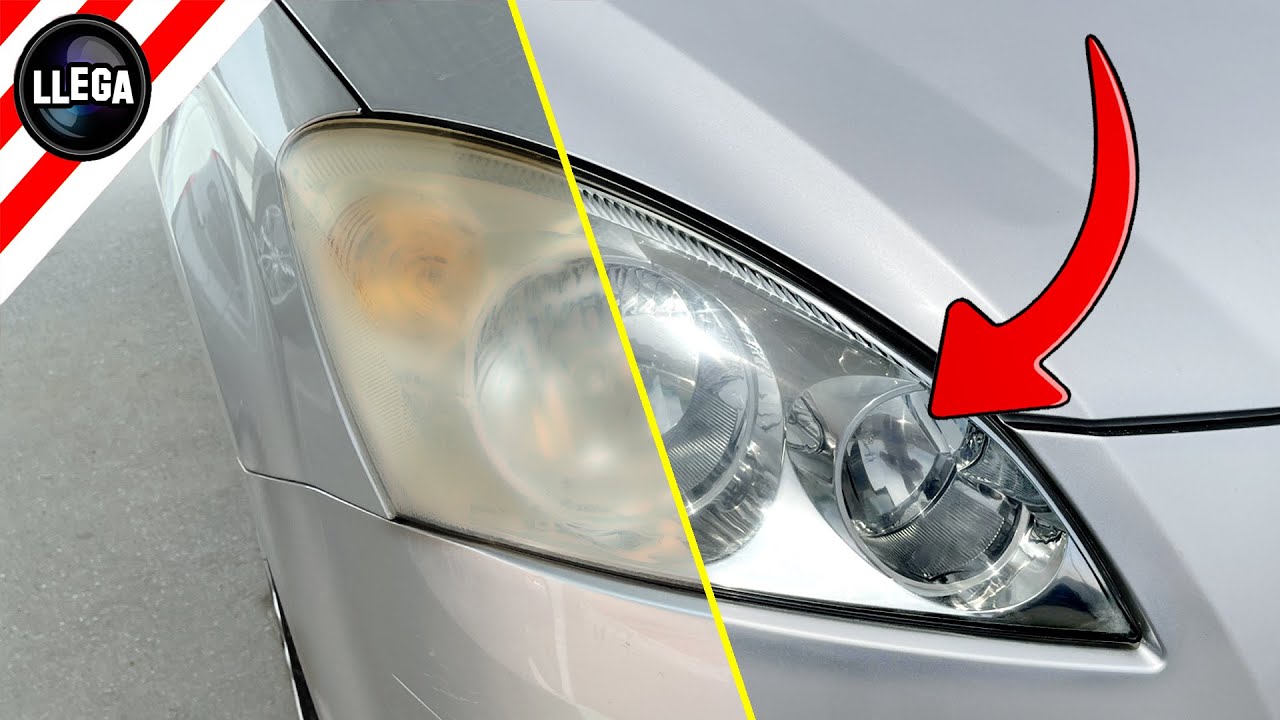 Cómo pulir los faros de tu coche de forma casera para que reluzcan