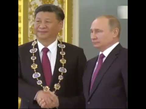 Настоящая дружба. #путин #юмор #russia #china #shorts