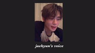 jaehyun’s voice (asmr)