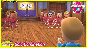 Wii Party U - Dojo Domination ( Advanced Mode, Eng Sub ) Player Davey