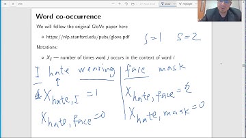 MH4510 Lecture 9 part 4 - term co-occurrence matrix