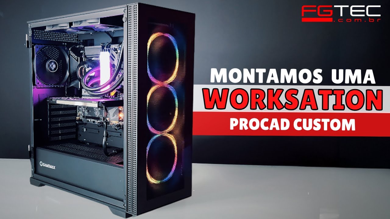 Workstation PROCAD Custom - Computador perfeito para Engenheiros e Arquitetos! FGTEC INFORMÁTICA