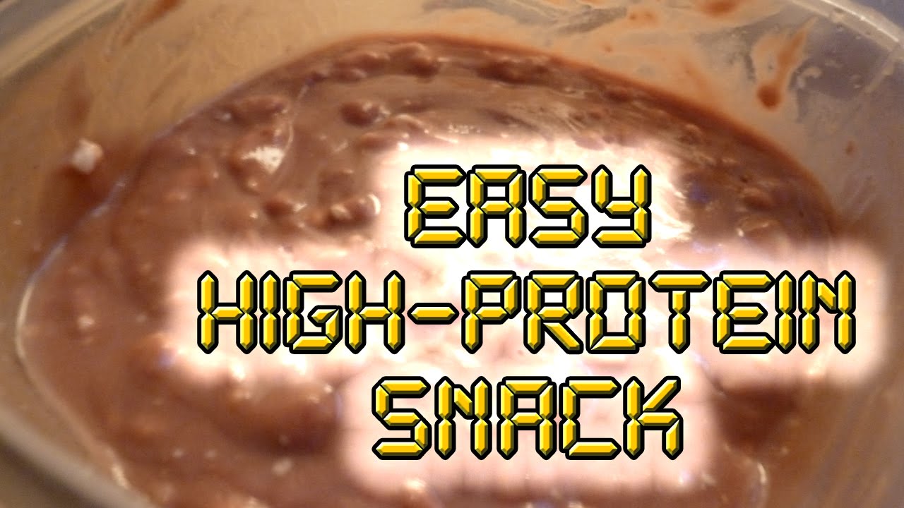 Easy HighProtein Snack Perfect LateNight Treat for Building Muscle YouTube