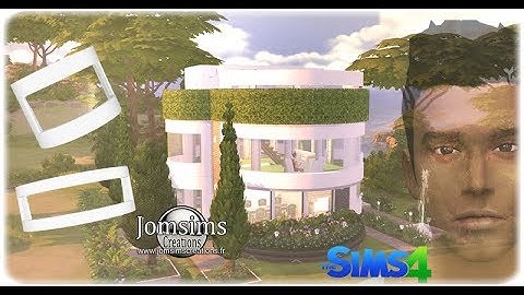 The Sims 4 jomsimscreations selka rounded house movie